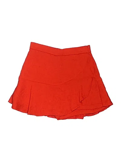 Pre-owned Lulus Skort In Red