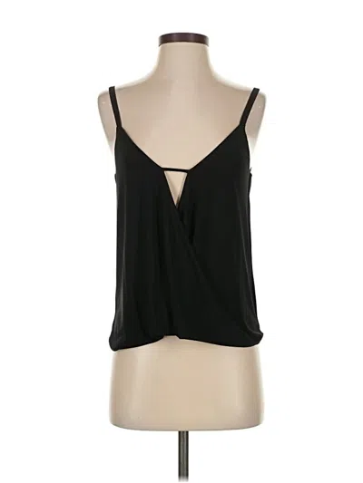 Pre-owned Lulus Sleeveless Blouse In Black