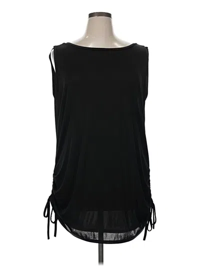 Pre-owned Lulus Sleeveless Blouse In Black