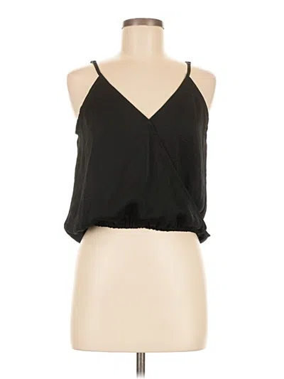 Pre-owned Lulus Sleeveless Blouse In Black