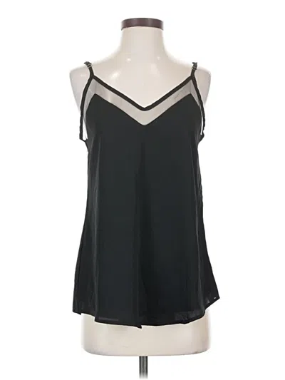 Pre-owned Lulus Sleeveless Blouse In Black