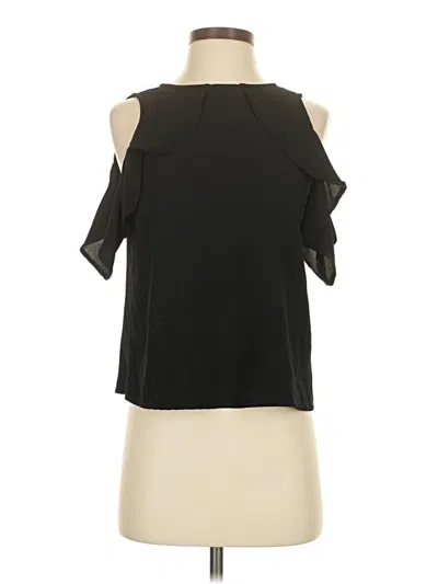 Pre-owned Lulus Sleeveless Blouse In Black