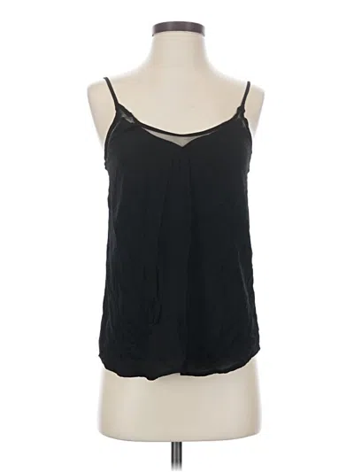 Pre-owned Lulus Sleeveless Blouse In Black