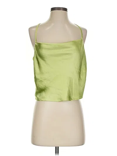 Pre-owned Lulus Sleeveless Blouse In Green