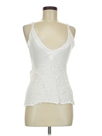 Pre-owned Lulus Sleeveless Blouse In Ivory