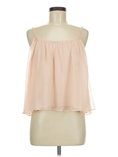Pre-owned Lulus Sleeveless Blouse In Pink