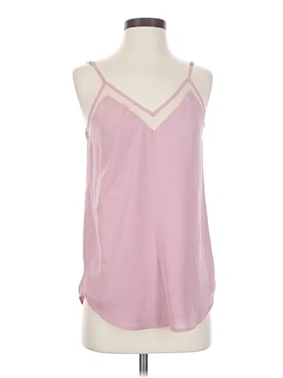 Pre-owned Lulus Sleeveless Blouse In Pink