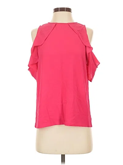 Pre-owned Lulus Sleeveless Blouse In Pink