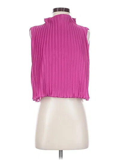 Pre-owned Lulus Sleeveless Blouse In Pink