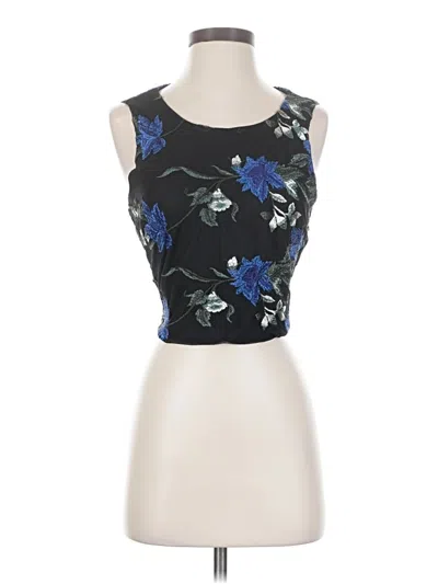 Pre-owned Lulus Sleeveless Top Black Boatneck Tops