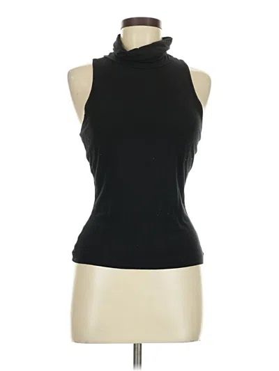 Pre-owned Lulus Sleeveless Top Black Cowl Neck Tops