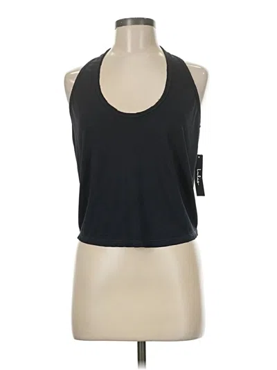 Pre-owned Lulus Sleeveless Top Black Halter Neckline Tops