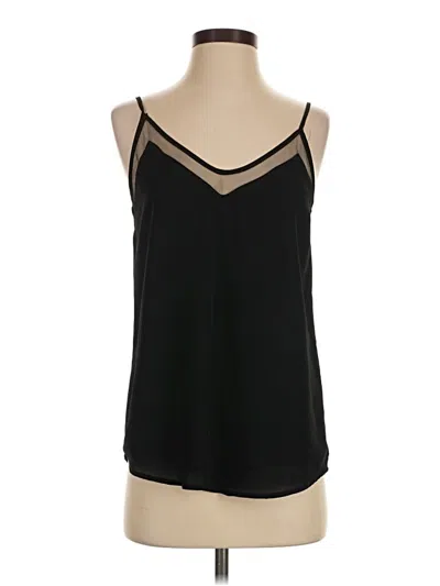 Pre-owned Lulus Sleeveless Top Black Halter Neckline Tops