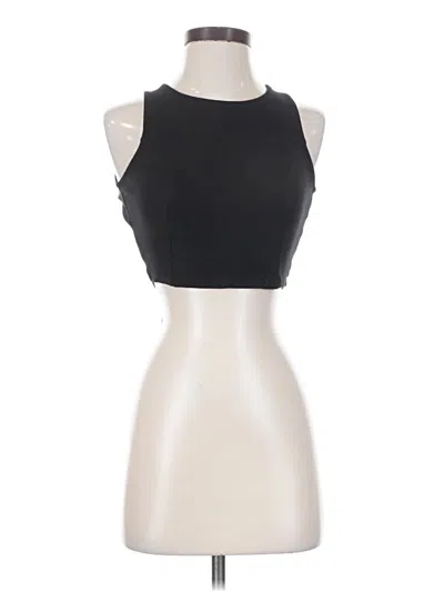 Pre-owned Lulus Sleeveless Top Black Halter Neckline Tops
