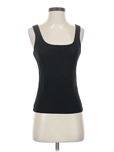 Pre-owned Lulus Sleeveless Top Black Scoop Neck Tops