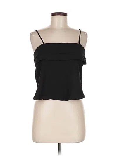 Pre-owned Lulus Sleeveless Top Black Strapless Neckline Tops