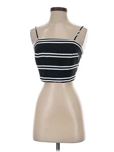 Pre-owned Lulus Sleeveless Top Black Strapless Neckline Tops