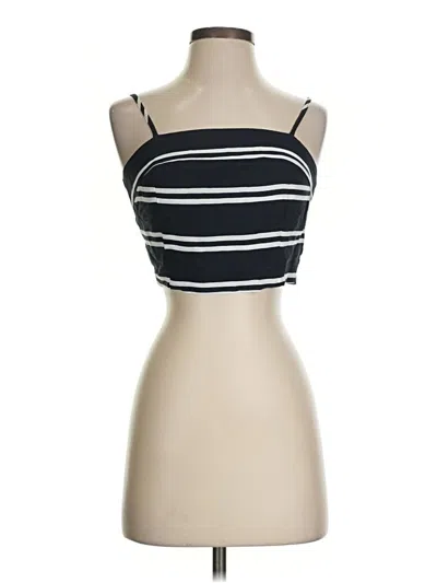Pre-owned Lulus Sleeveless Top Black Strapless Neckline Tops