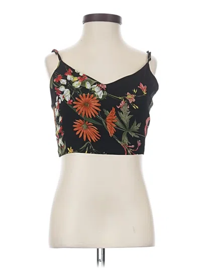 Pre-owned Lulus Sleeveless Top Black Sweetheart Neckline Tops