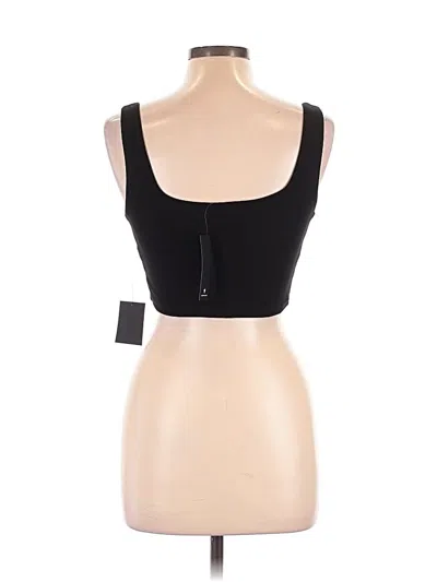 Pre-owned Lulus Sleeveless Top Black Sweetheart Neckline Tops
