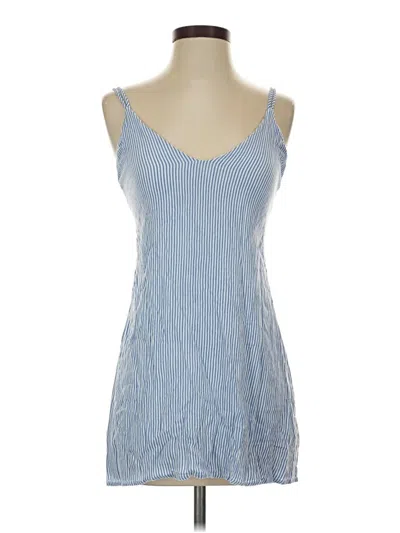 Pre-owned Lulus Sleeveless Top Blue Scoop Neck Tops