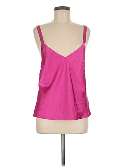 Pre-owned Lulus Sleeveless Top Pink Sweetheart Neckline Tops