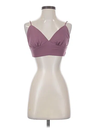Pre-owned Lulus Sleeveless Top Purple Sweetheart Neckline Tops