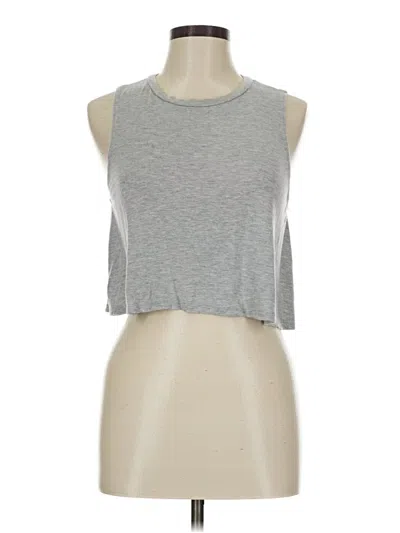 Pre-owned Lulus Sleeveless T-shirt In Gray