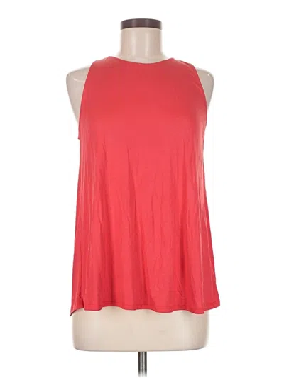 Pre-owned Lulus Sleeveless T-shirt In Red