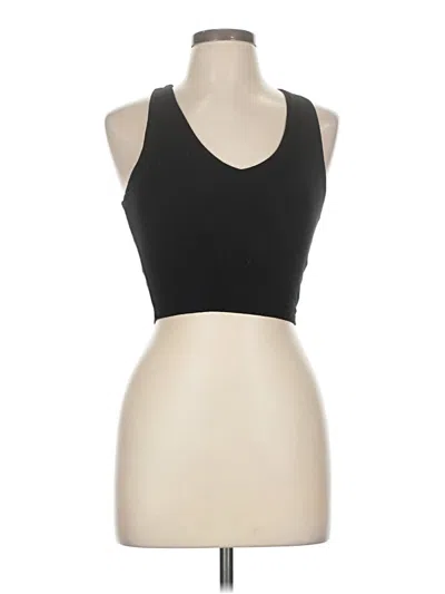 Pre-owned Lulus Sports Bra In Black