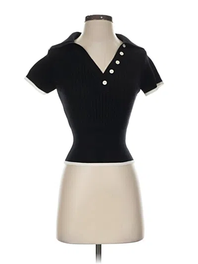 Lulus Sweater Vest In Black