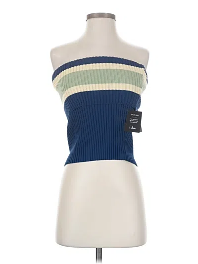 Lulus Sweater Vest In Blue