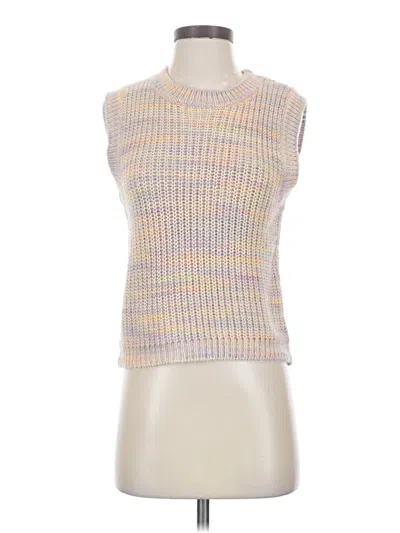 Pre-owned Lulus Sweater Vest In Ivory