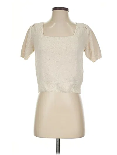 Pre-owned Lulus Sweater Vest In Ivory
