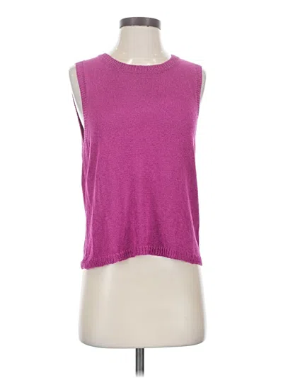 Pre-owned Lulus Sweater Vest In Purple