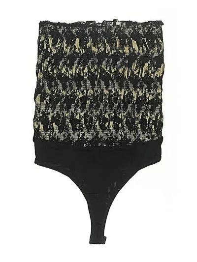 Pre-owned Lulus Swimsuit Bottoms In Black