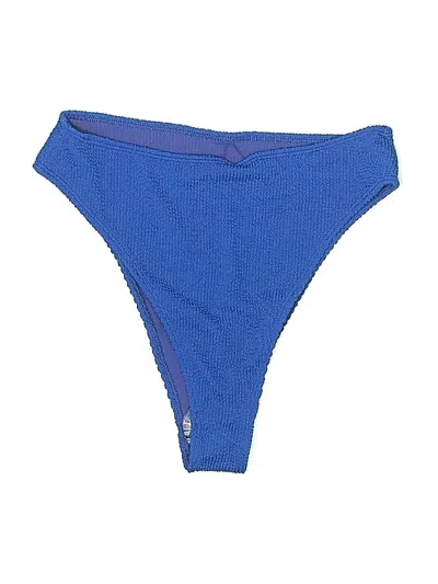 Pre-owned Lulus Swimsuit Bottoms In Blue
