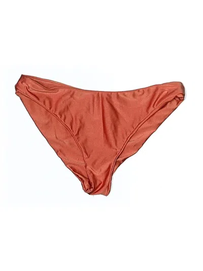 Pre-owned Lulus Swimsuit Bottoms In Brown