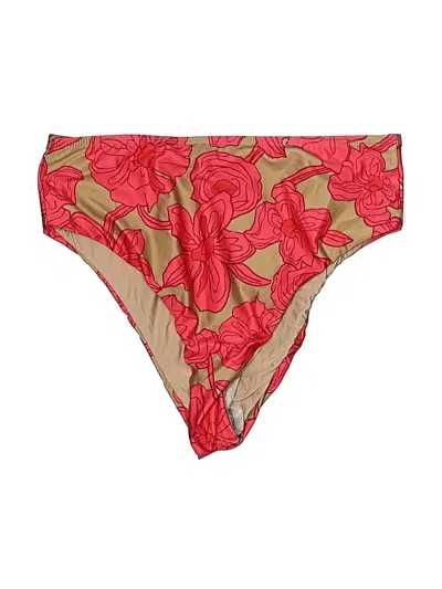 Pre-owned Lulus Swimsuit Bottoms In Red