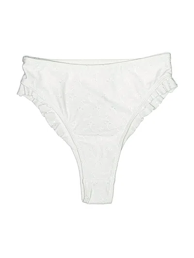 Lulus Swimsuit Bottoms In White