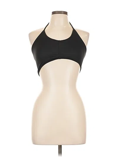 Pre-owned Lulus Tank Top Black Halter Neckline Tops