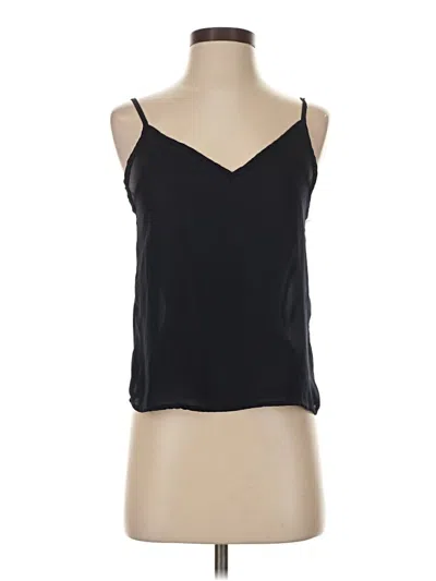 Pre-owned Lulus Tank Top Black Halter Neckline Tops