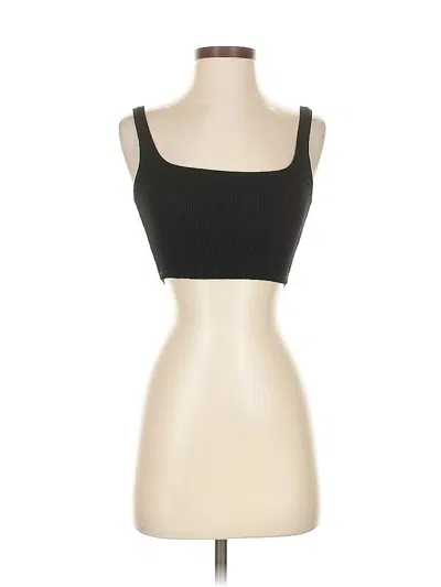 Pre-owned Lulus Tank Top Black Strapless Neckline Tops