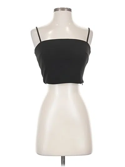 Pre-owned Lulus Tank Top Black Strapless Neckline Tops