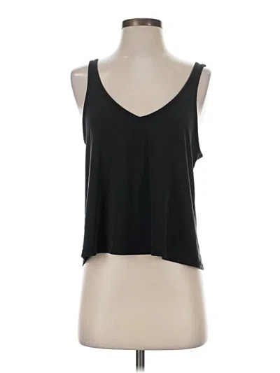 Pre-owned Lulus Tank Top Black Strapless Neckline Tops