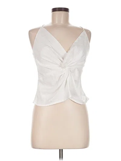 Lulus Tank Top Ivory Halter Neckline Tops