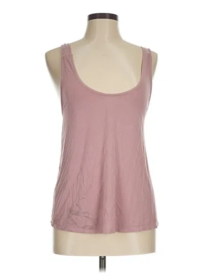 Pre-owned Lulus Tank Top Pink Halter Neckline Tops