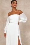 LULUS TRENDSETTING GLOW GOLD PEARL BELT