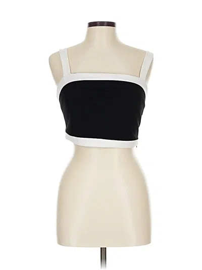 Pre-owned Lulus Tube Top Black Strapless Neckline Tops