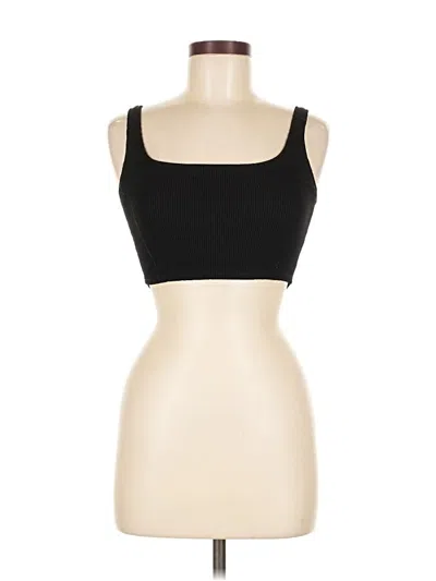 Pre-owned Lulus Tube Top Black Strapless Neckline Tops